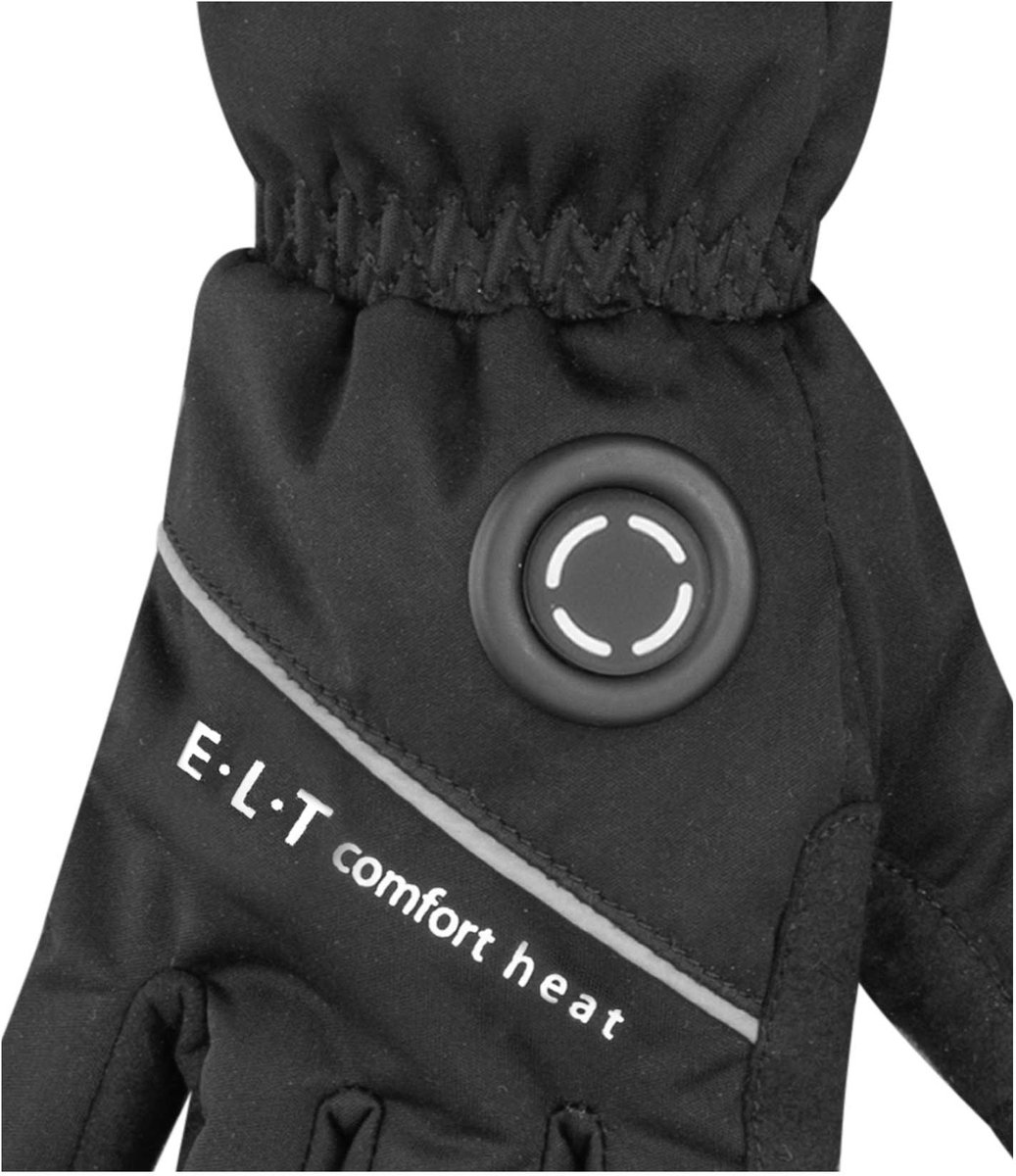 E·l·t Verwarmde Paardrijhandschoen E·l·t Comfort Heat Zwart - M