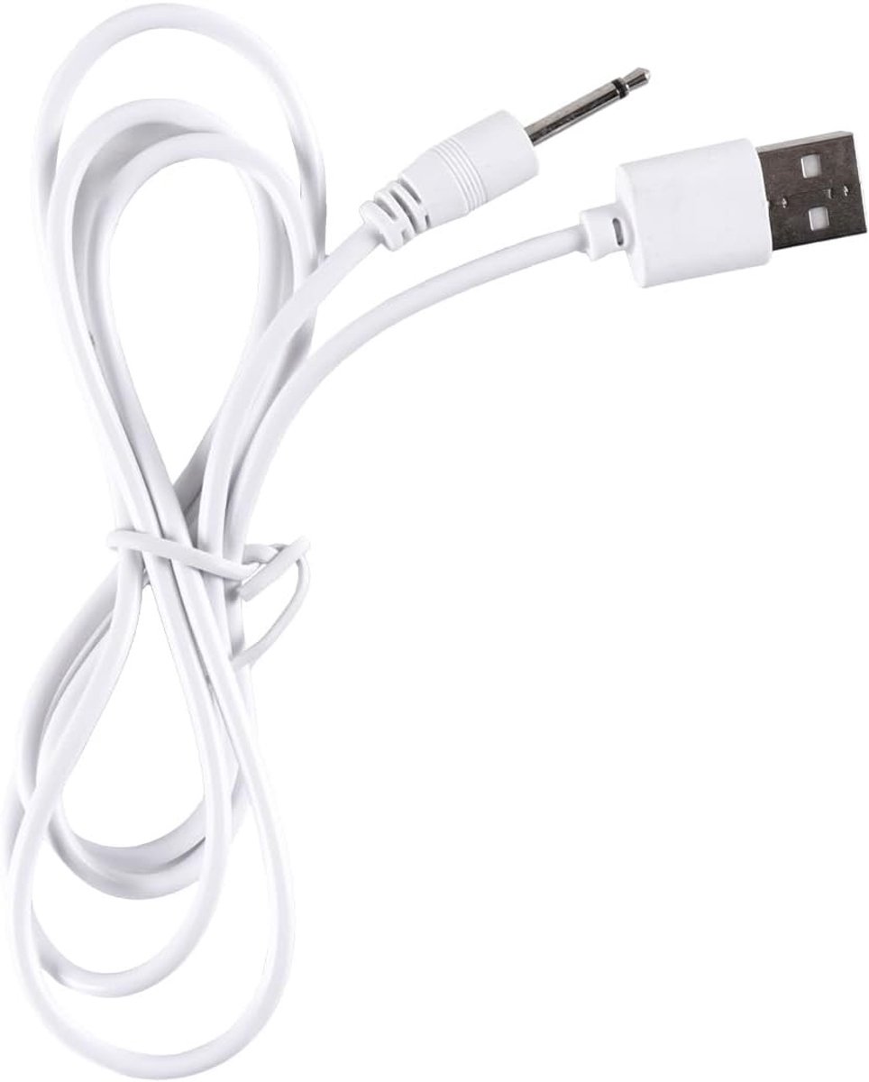 2 Stuks Vibrerende Oplaadkabel voor Massager en Vibrator - 2.5mm Magnetische Oplaadkabel, Geschikt voor Diverse Apparaten, Duurzaam en Flexibel