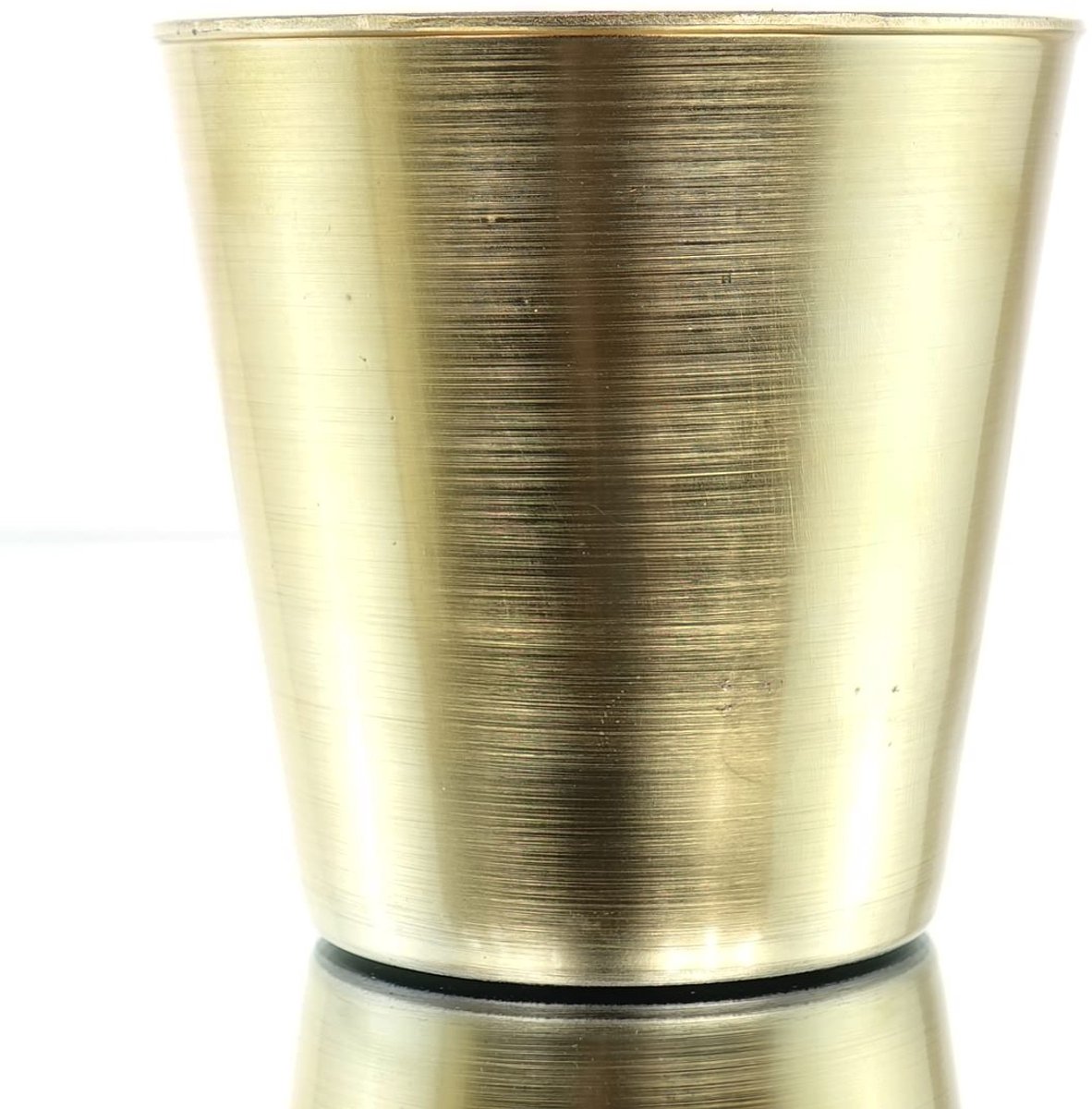 Scheulen Decopot Goudkleurig Conisch 11cm Kunststof