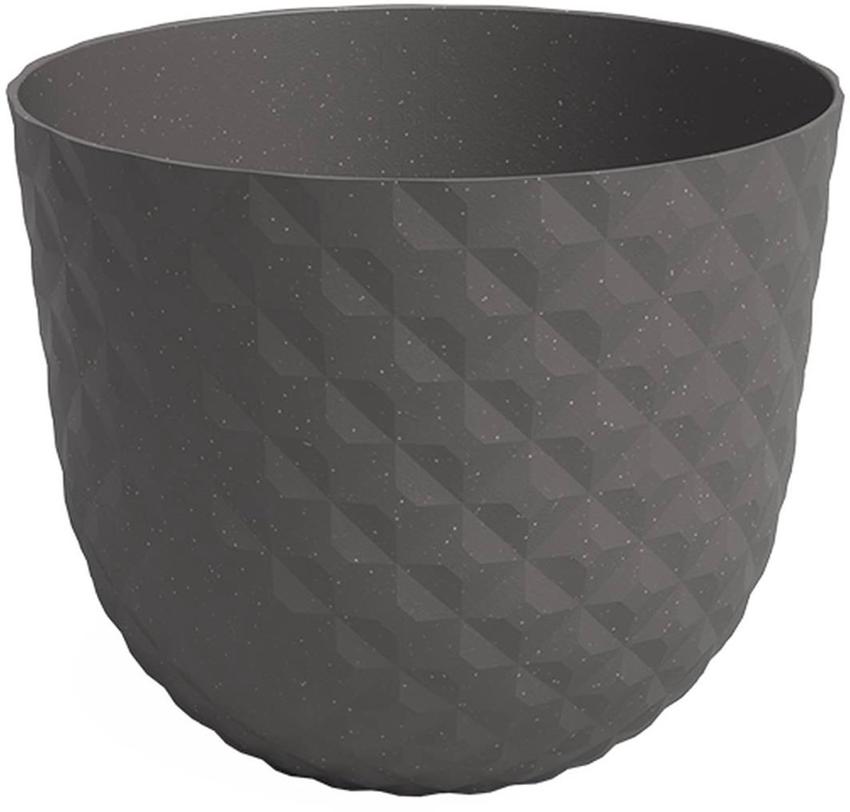 artevasi Havana Tropical bloempot Mud Grey donkergrijs 20 cm