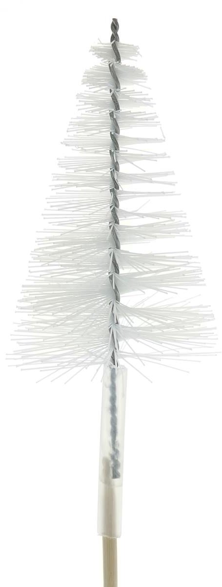 Scheulen Kerst Plantensteker Kerstboom Wit 7 cm Metaal