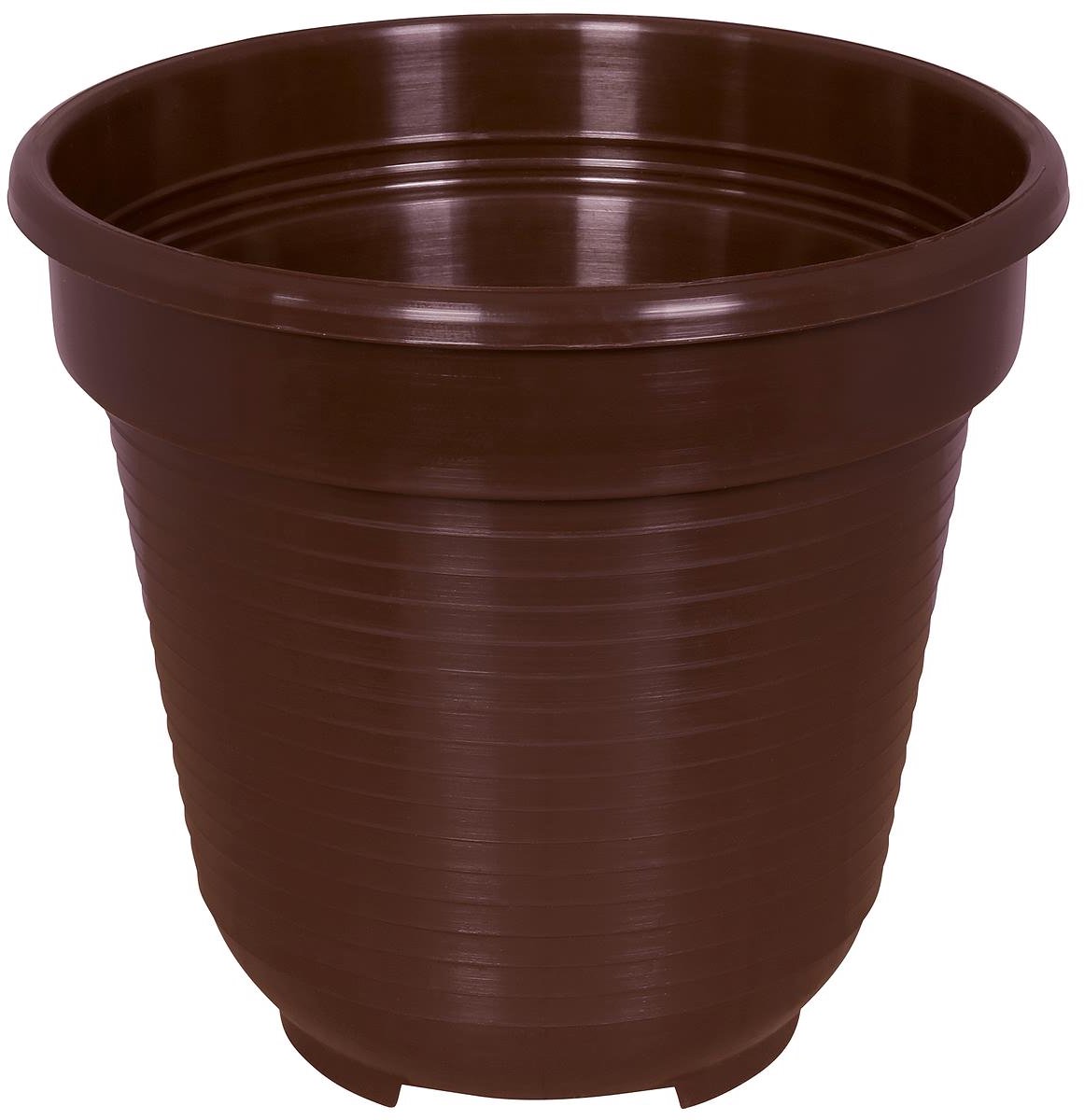 Geli Bloempot STANDARD Bruin Ø 10 cm - Kunststof