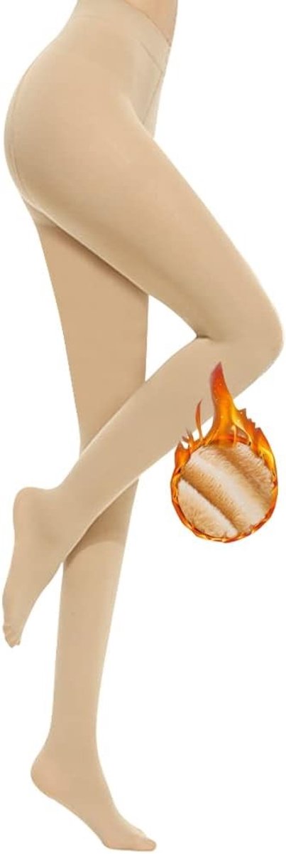 Dikke thermoleggings voor dames met hoge taille, warm en zacht, perfect voor de winter en casual gebruik