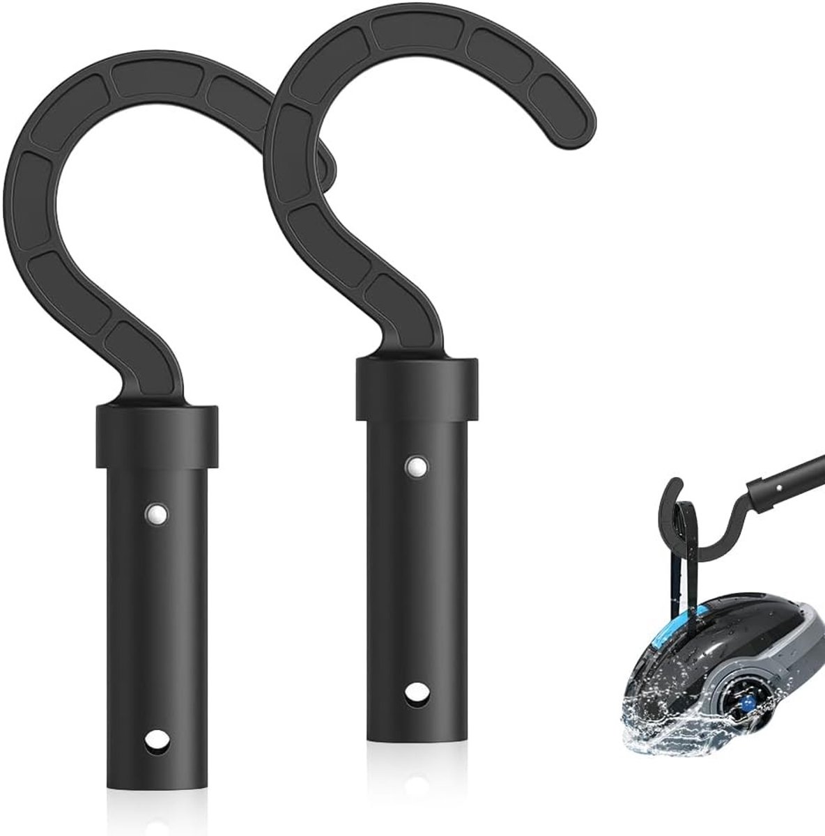 2 Stuks Poolhaken voor Robot, Accessoires voor Zwembadreiniging, Geschikt voor Diverse Pool Robots en Haken