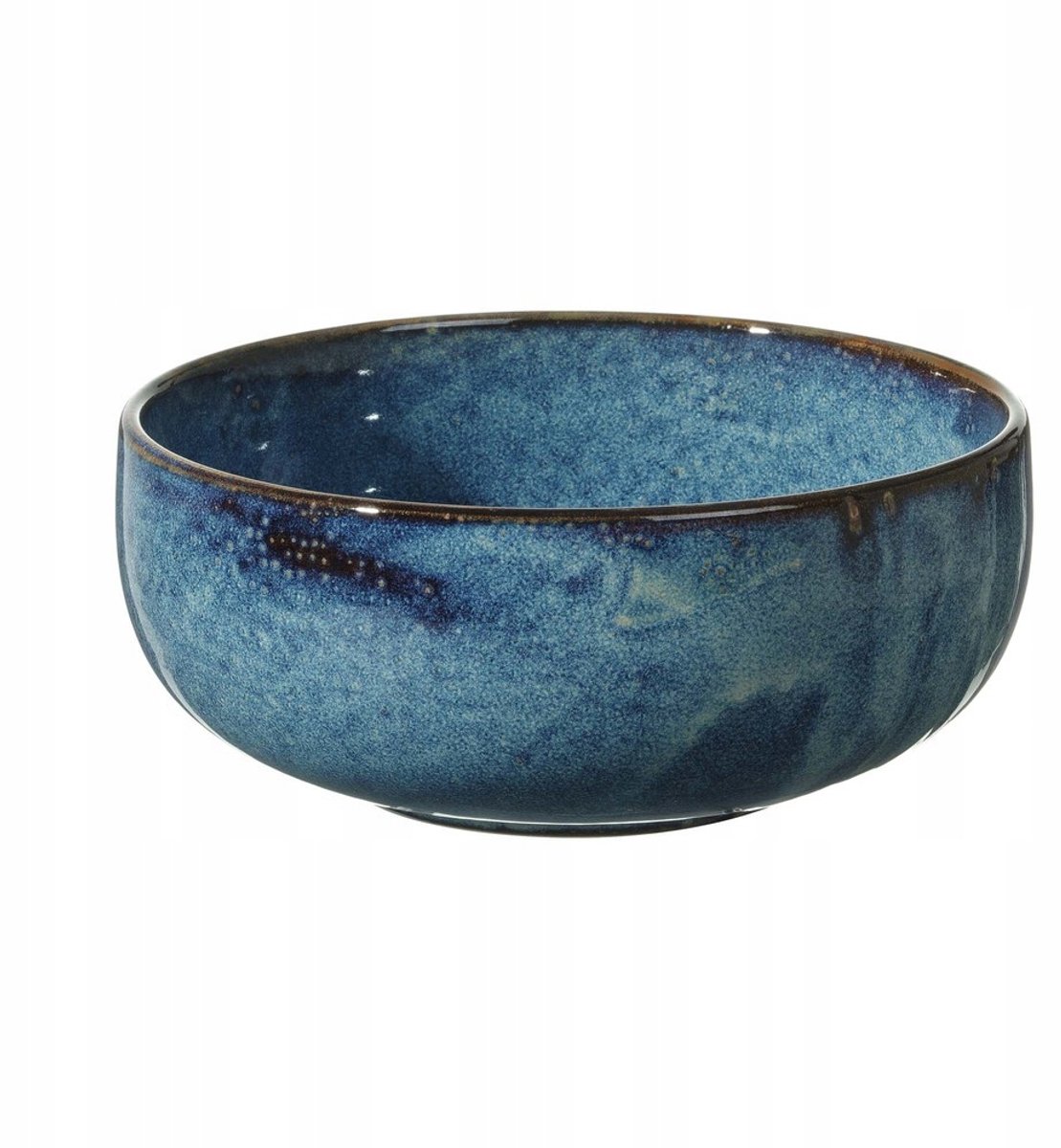 Fine Dine Eminence Kom Serveerschaal Blauw Porselein 18cm