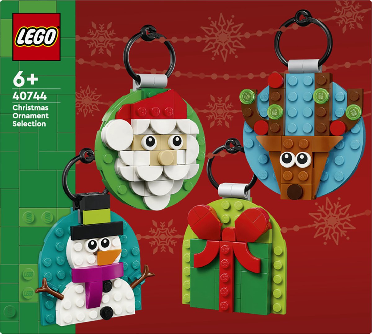 LEGO Schattige kerstversieringen Kerstdecoratie Om te Knutselen voor Kinderen 40744 — afbeelding 9