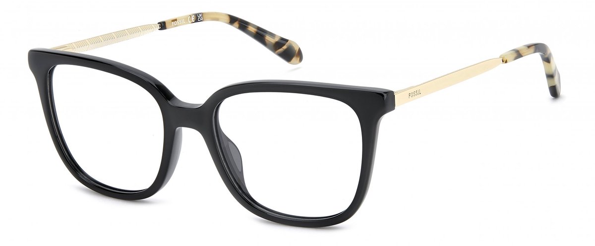 Fossil FOS 7218 Black 52/18/140 WOMAN Brilmonturen