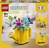 LEGO 31149 Creator 3in1 Bloemen in gieter Set met Speelgoed Vogels en Laars
