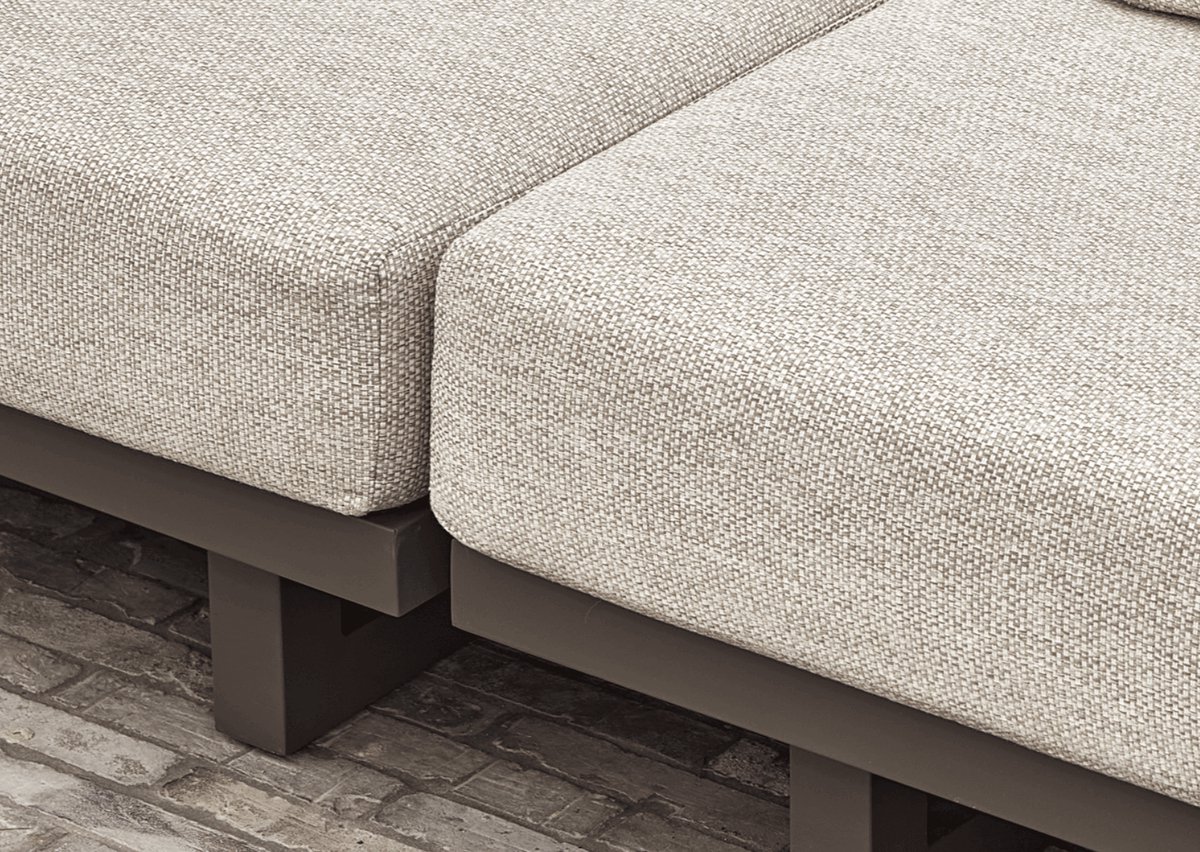 Apple Bee Santorini Rope Loungeset 5-delig Nr.2 - Links Lang