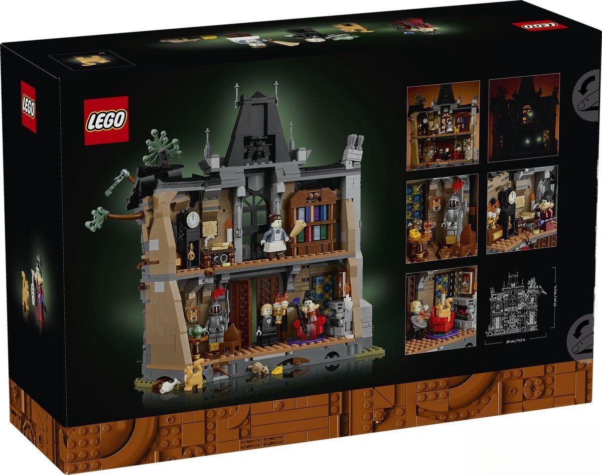 LEGO Icons Burgemeestershuis - Griezelig Landhuis Bouwpakket voor Volwassenen 11383 — cadeau in Spellen & Speelgoed - foto 7