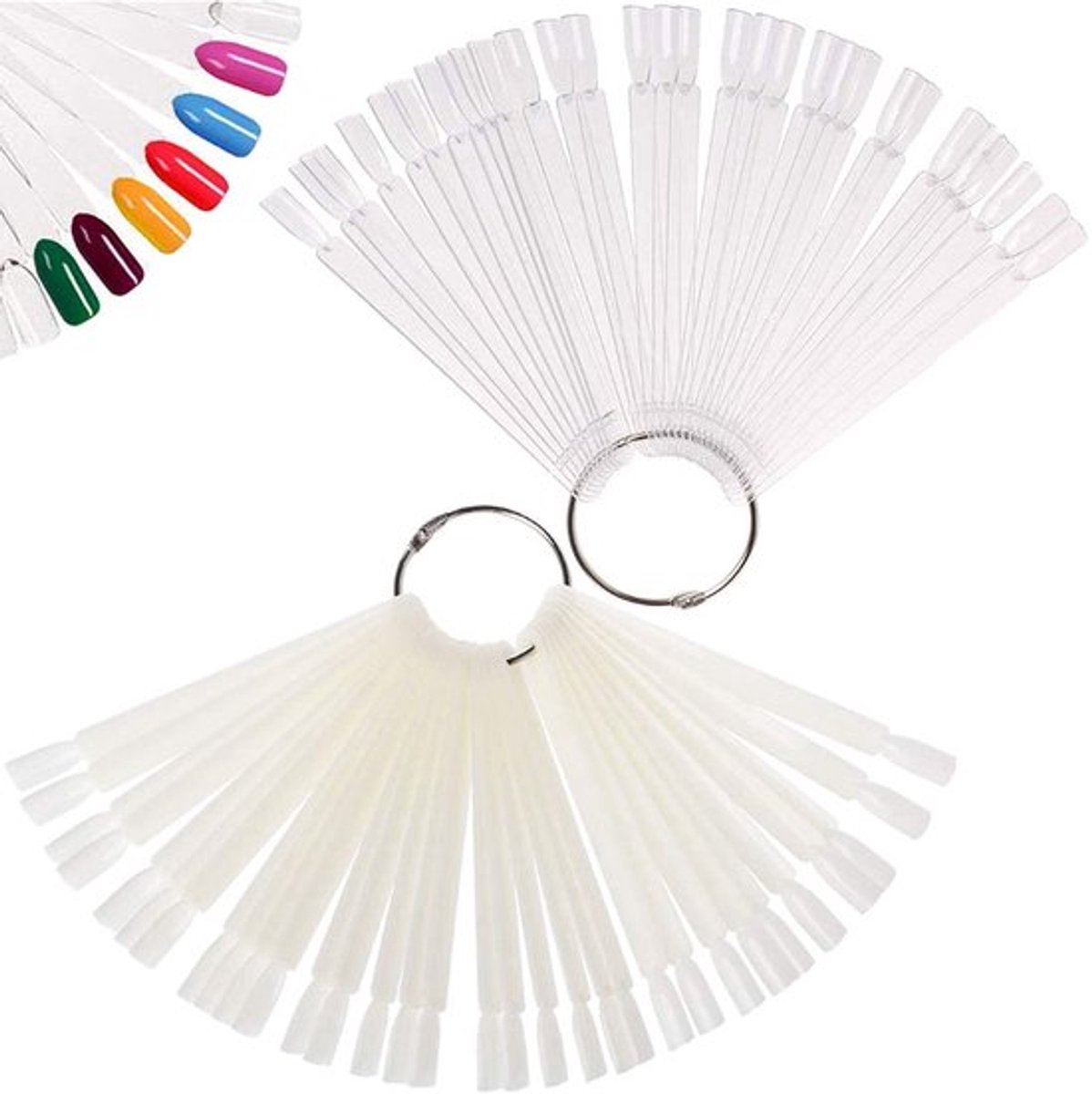 MTTproducts- Nagelstickers - 100 Stks - Hoogwaardig Kunststof - Nagellak Display