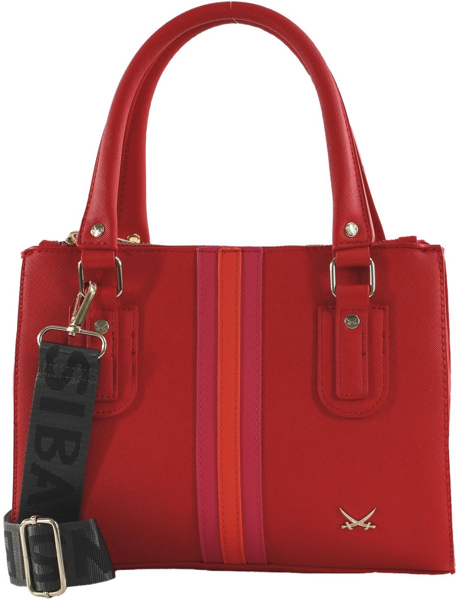Sansibar handtas schoudertas Hand Bag Red rood
