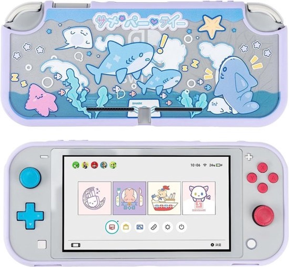Beschermhoes Console - Hoes Console - Gaming Bescherming - Schokabsorberend Ontwerp - 23.6 x 12.3 cm - Blauw