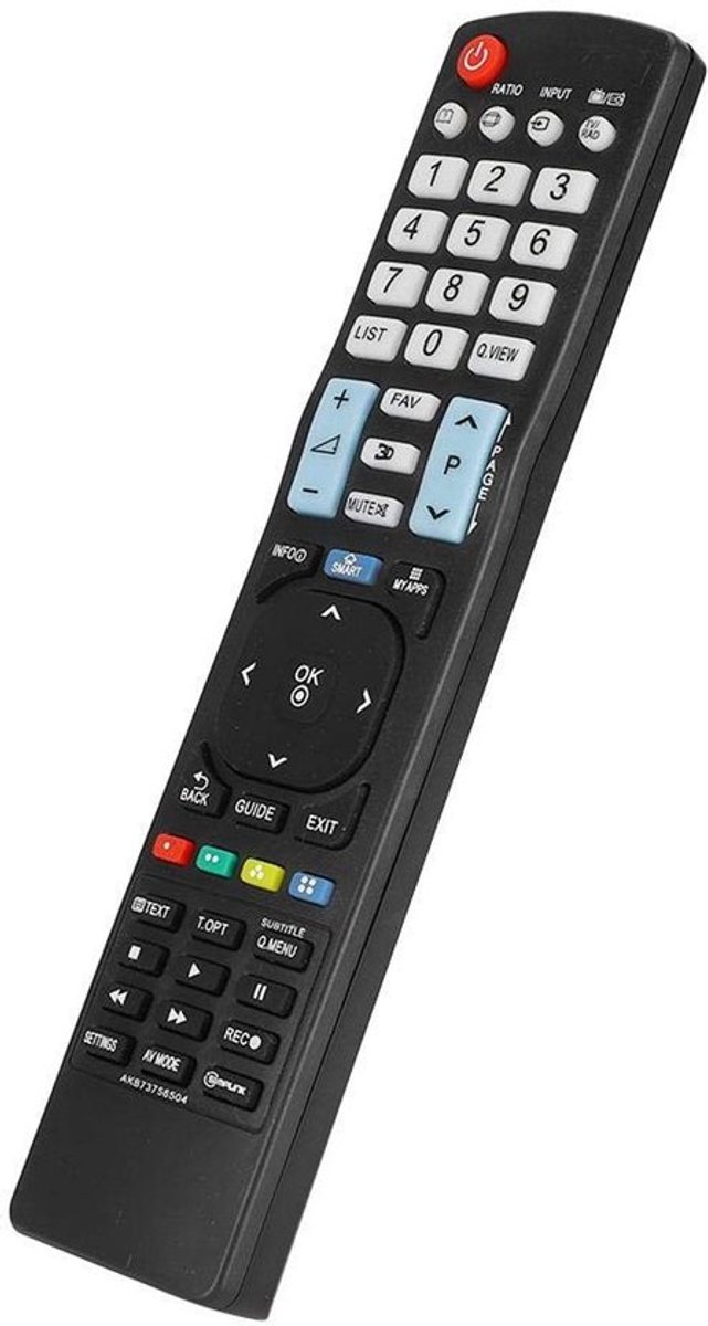 Solidchoice - Vervangende Afstandsbediening voor LG TV - Compatibel met Diverse