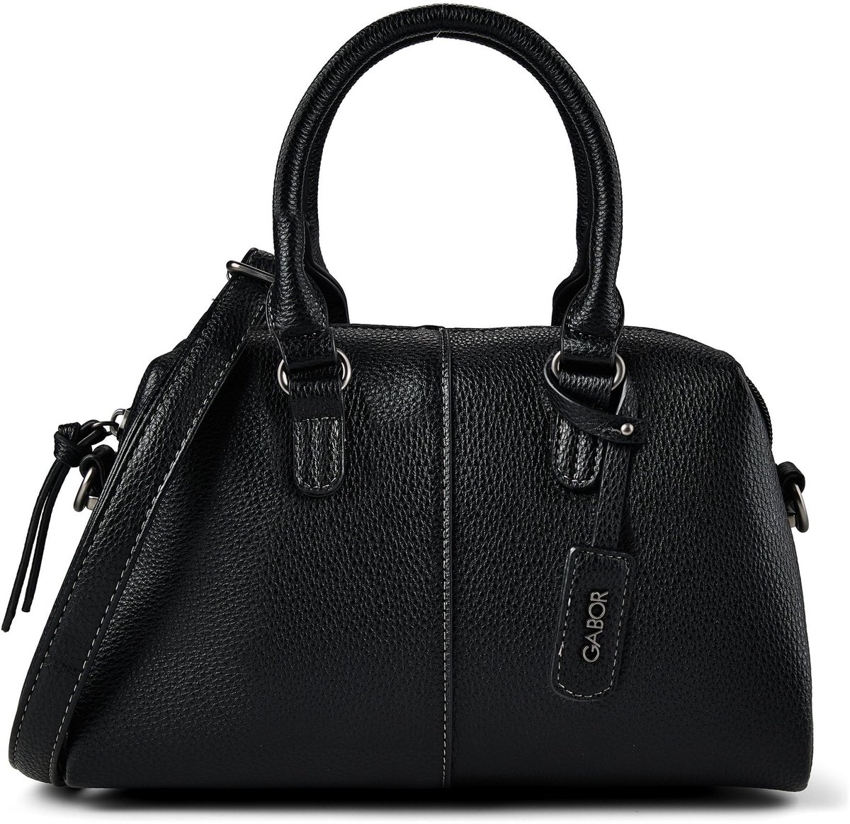 Gabor handtas schoudertas Jesenia Zip Shopper Black zwart