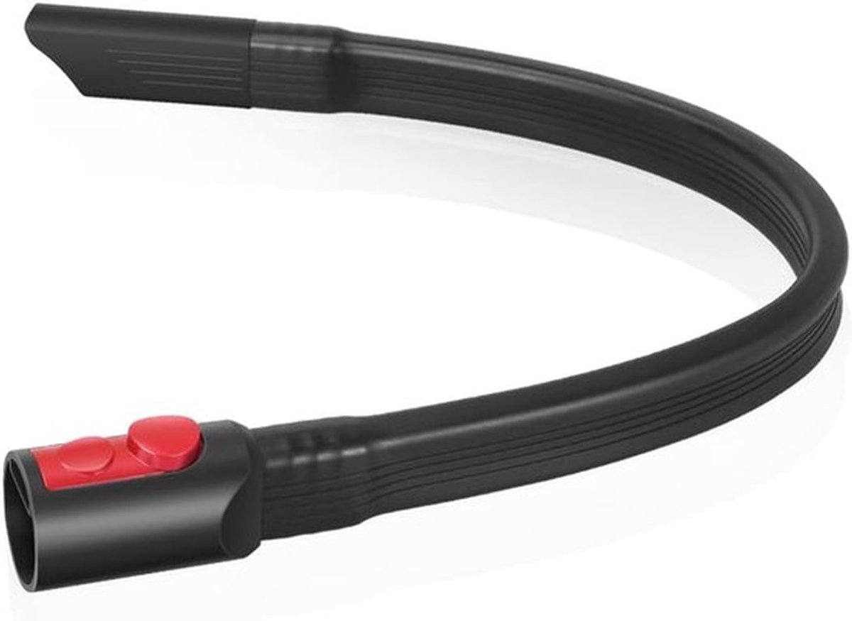 Geschikt voor stofzuigers verlengde platte zuigslang, plat mondstuk voor smalle spleten schoonmaak zachte zuigkop accessoires, geschikt voor V8 V7 V11 V15 flexibele spleetmondstukken, zuigmondaccessoires, 2 stuks