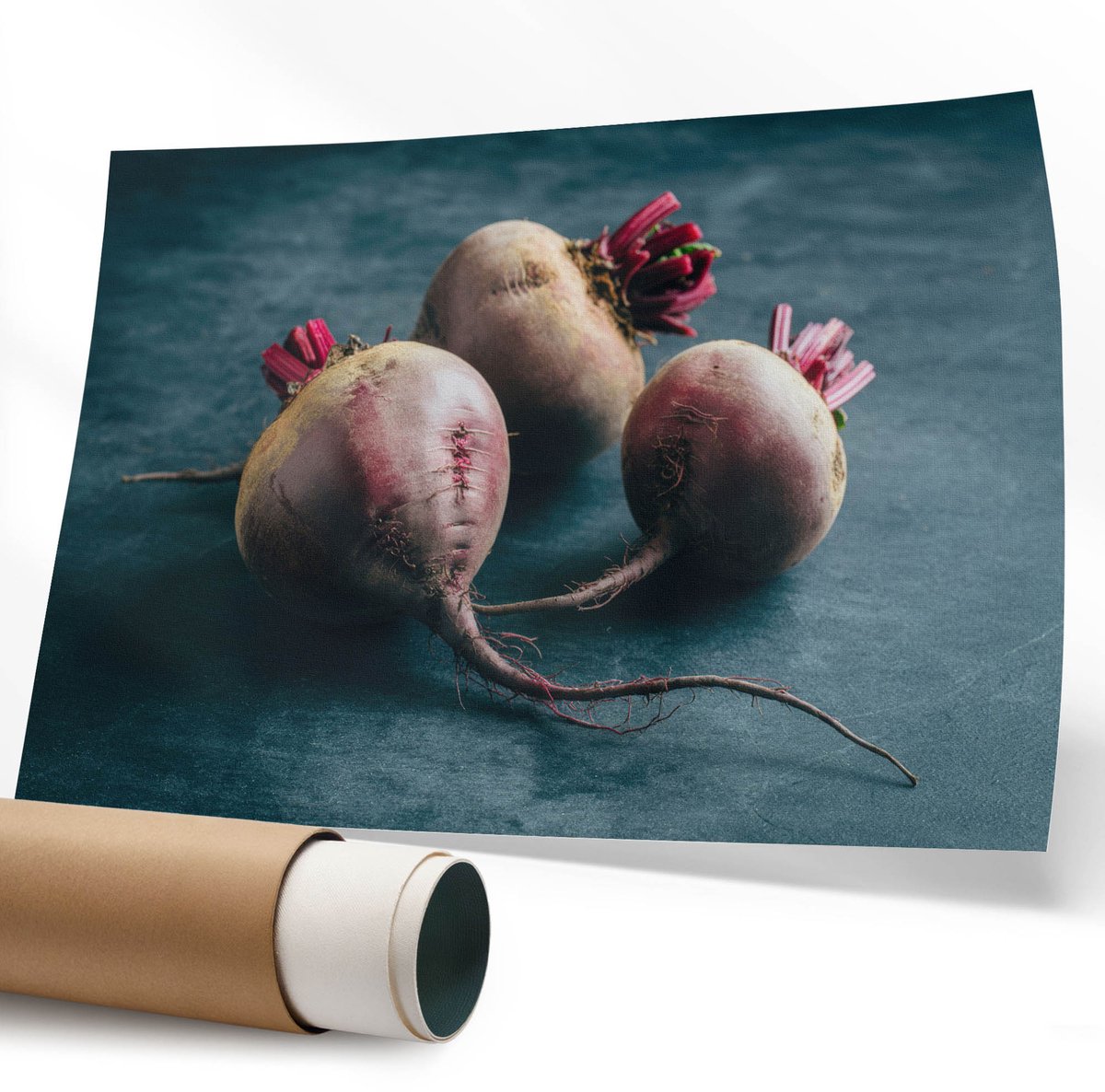 Coloray Polycanvas Wandposter - Contrasterende Ogen, Illustratie - 594 x 840 mm - Zwart-wit Motief - Rechthoek - Wandkunstwerk - Slaapkamer - Minimalist