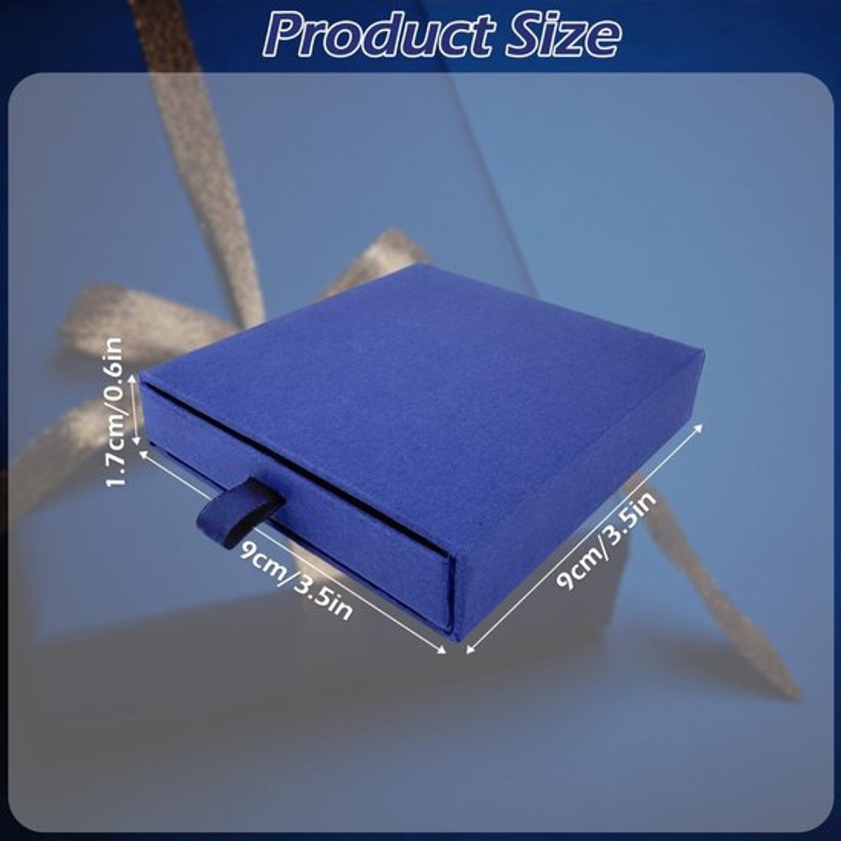 Dailygoods- Sieradenbox - Geschenkdoos Papier - Cadeaudoos Klein - Sieraden Opslag