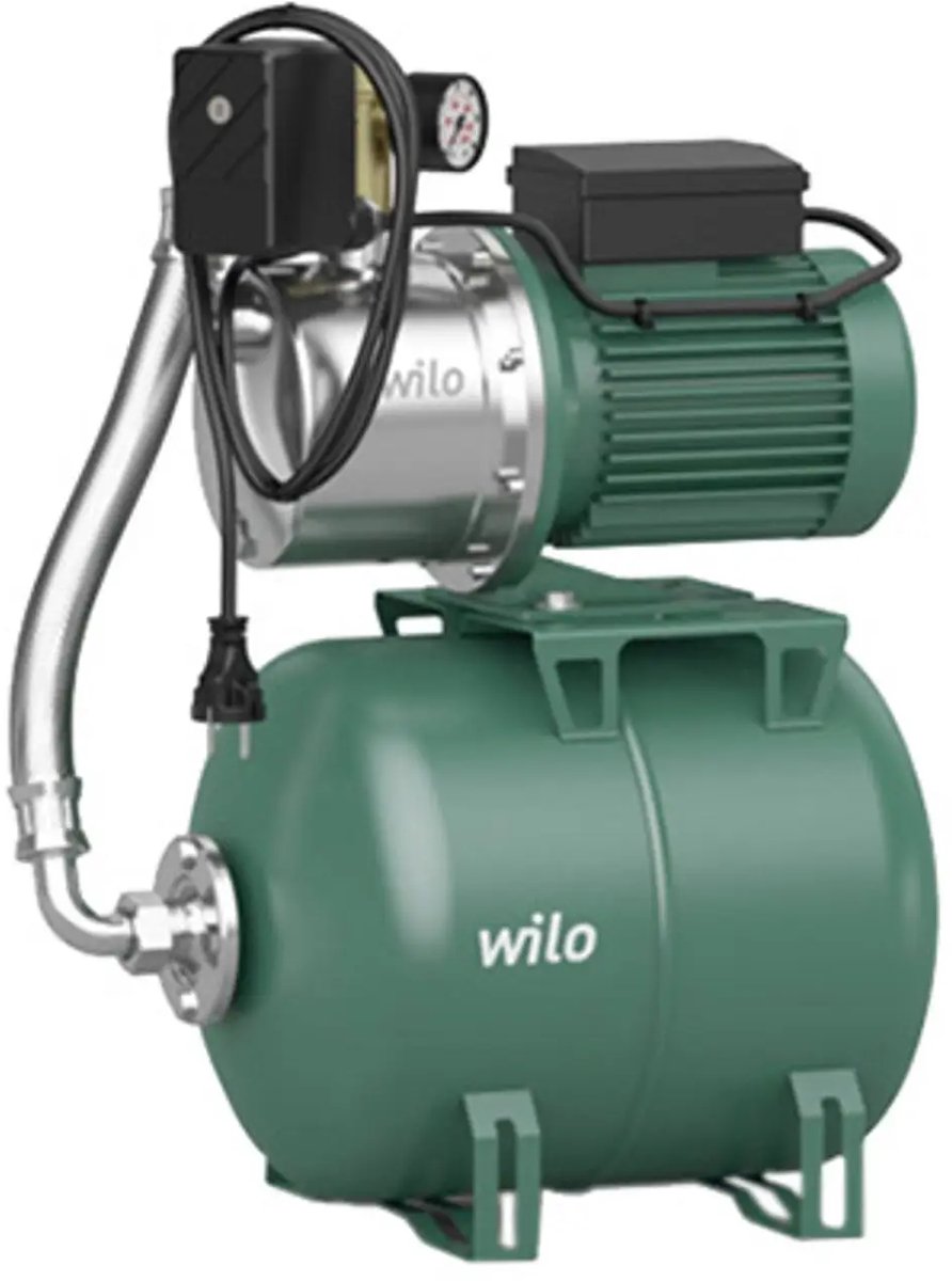 Wilo Hogedruk-centrifugaalpomp Jet HWJ 20 L 203,G 1/Rp 1,0.75kW, 2549380