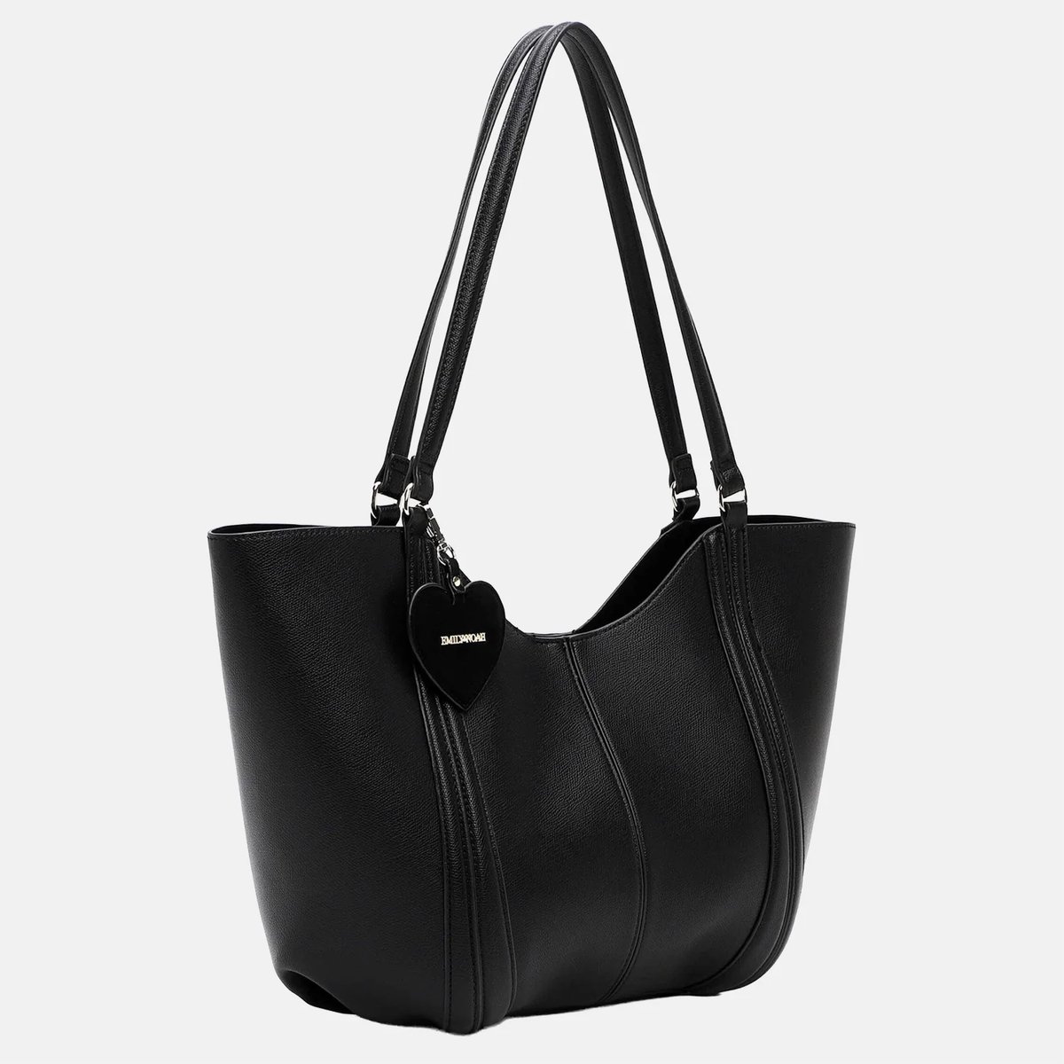 EMILY & NOAH Shopper E&N Levke ( 65731 ) - Dames handtassen - black 100