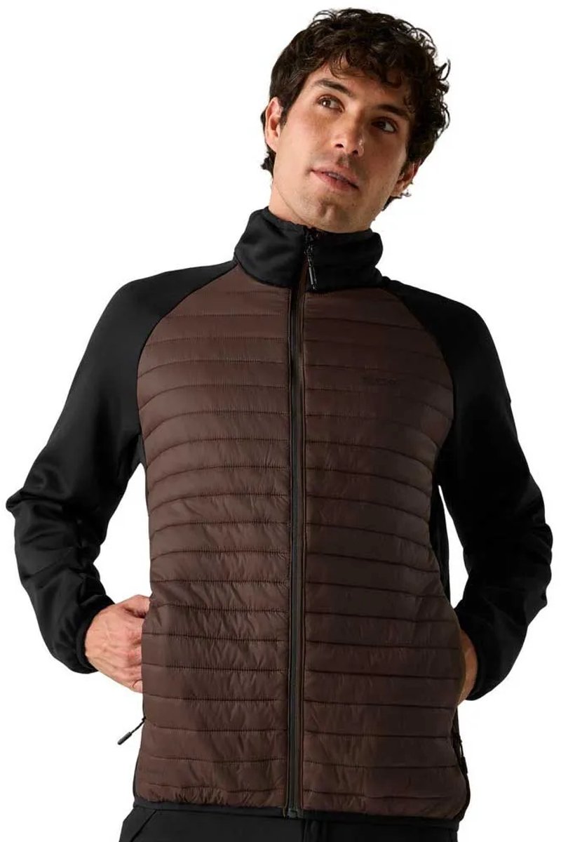 Regatta Clumber Hybrid Jas Man Zwart