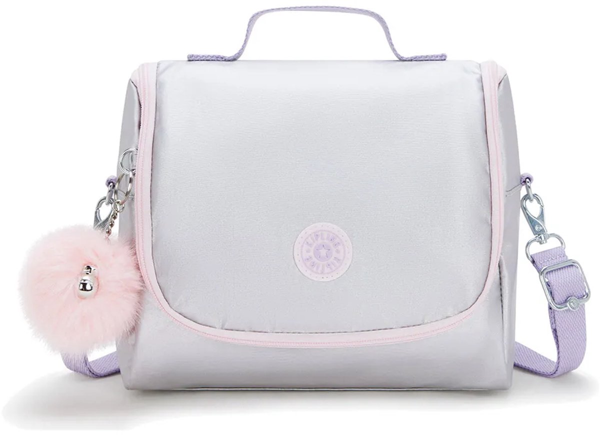 Kipling New Kichirou 6l Lunchzak Zilver