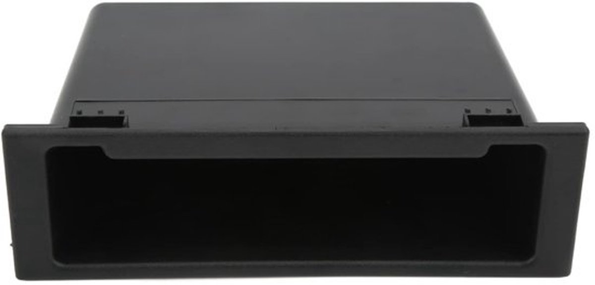Zerone radio-organizer - Auto-stereo-opslagbox - 1Din radio pocket - Zwart
