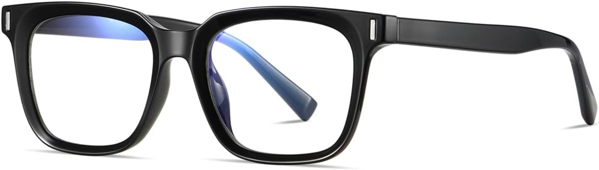 Blue Light Blocking Glasses for Men Women Fashion Glasses Frame TR90 Eyewear Square Glasses - ShopVlot