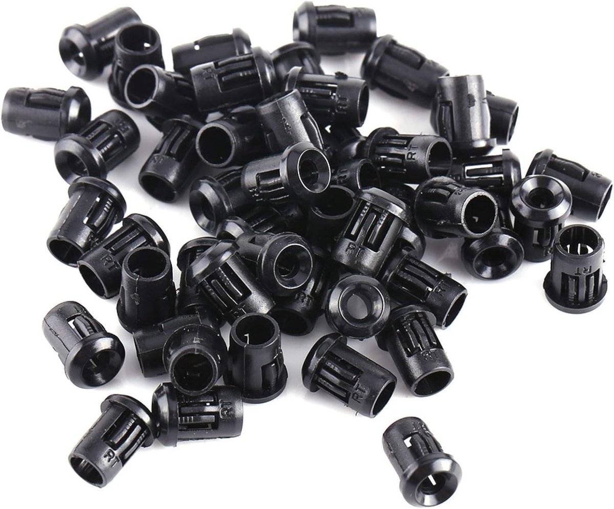 50Pcs LED Holders Panel Emitting Diode Holder Clip Bezel Mount Lamp Socket Diode Holder 3mm 5mm 8mm 10mm(3mm) - ShopVlot