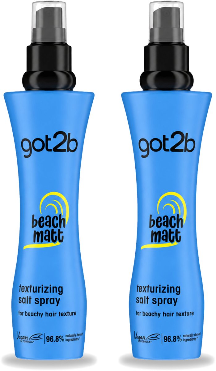 2 x Got2B - Salt Spray - Beach Babe - 200 ml - Voordeelverpakking - 2 stuks
