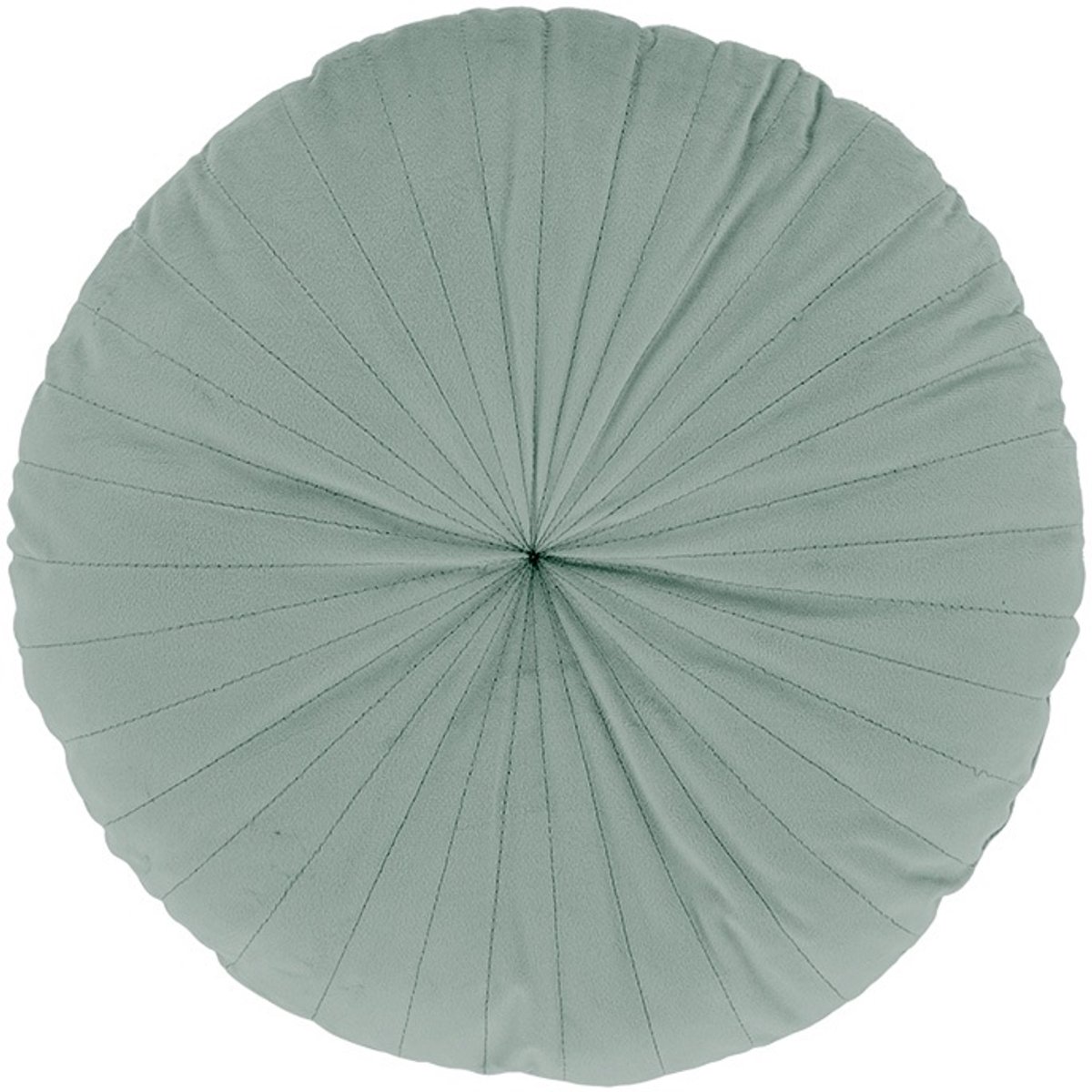 Unique Living Sierkussen Rondo - Beach Blue - 40cm Ø Blauw