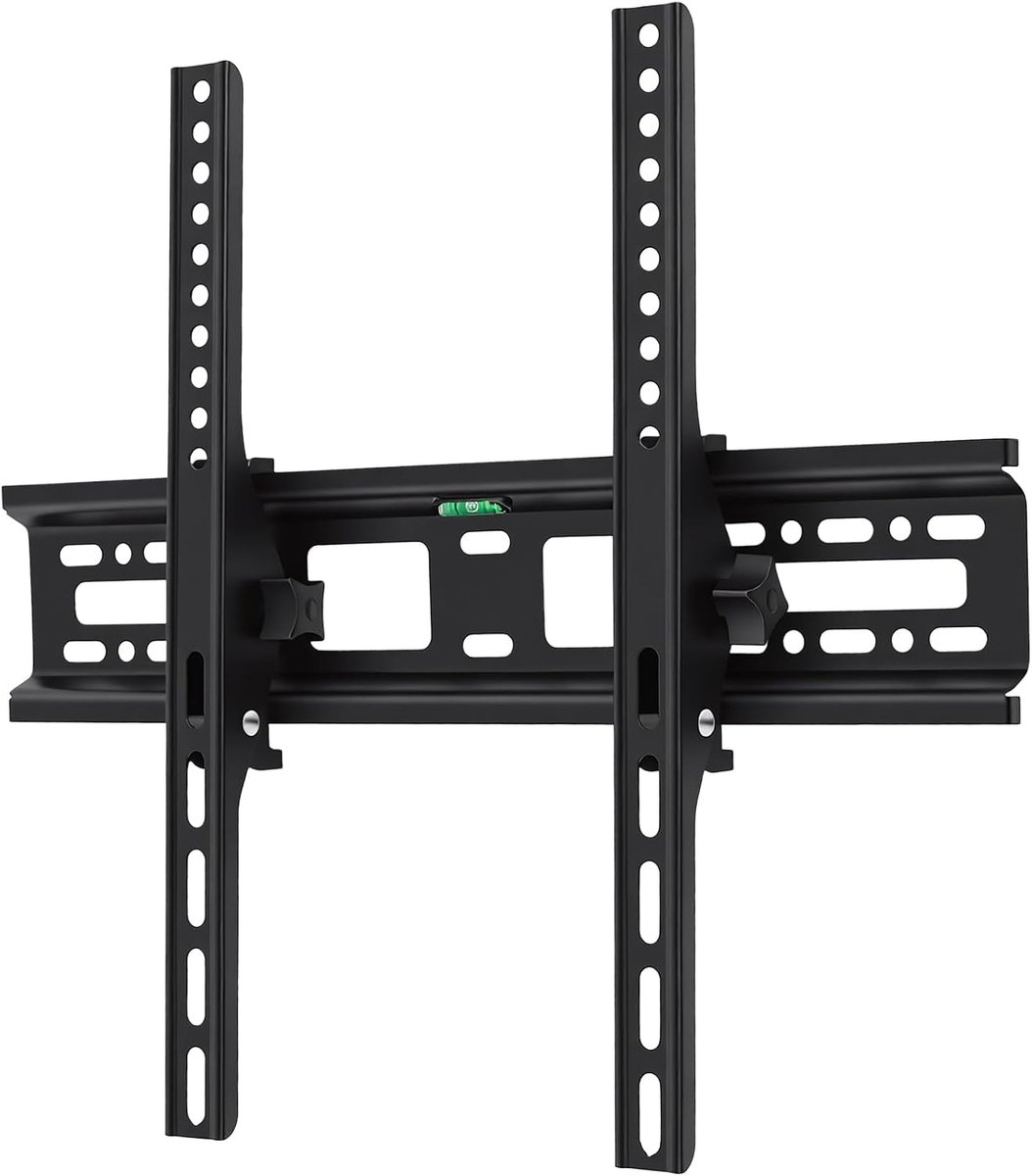 TV muurbeugel 32-55 inch - Draaibaar, uittrekbaar, kantelbaar voor platte en gebogen monitoren, VESA 400 x 400 mm - ShopVlot