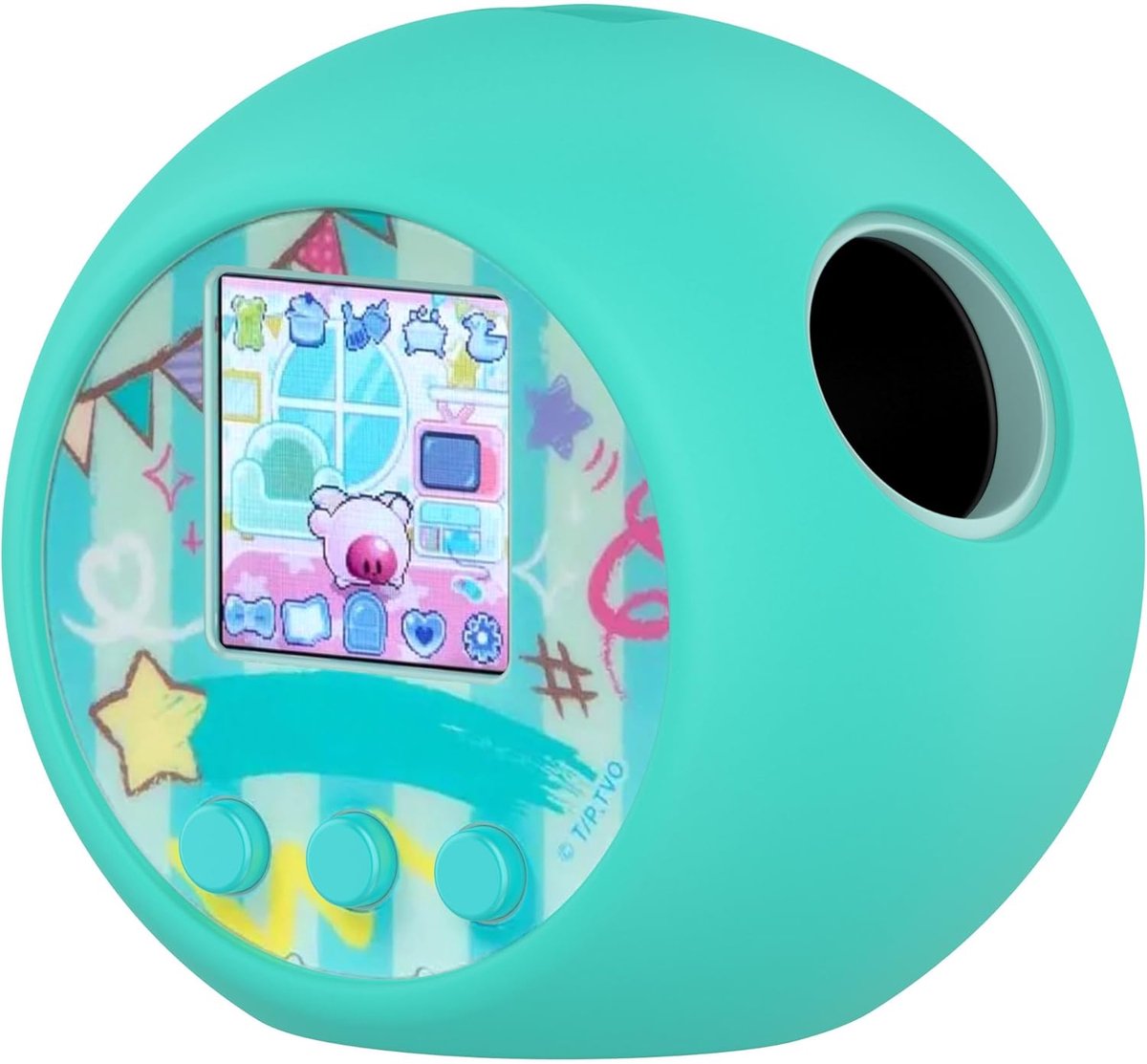 FTRONGRT Case Compatible with Punirunes Pet Toy, Soft Silicone with Cord Easy to Carry Interactive Toy Protective Case - ShopVlot