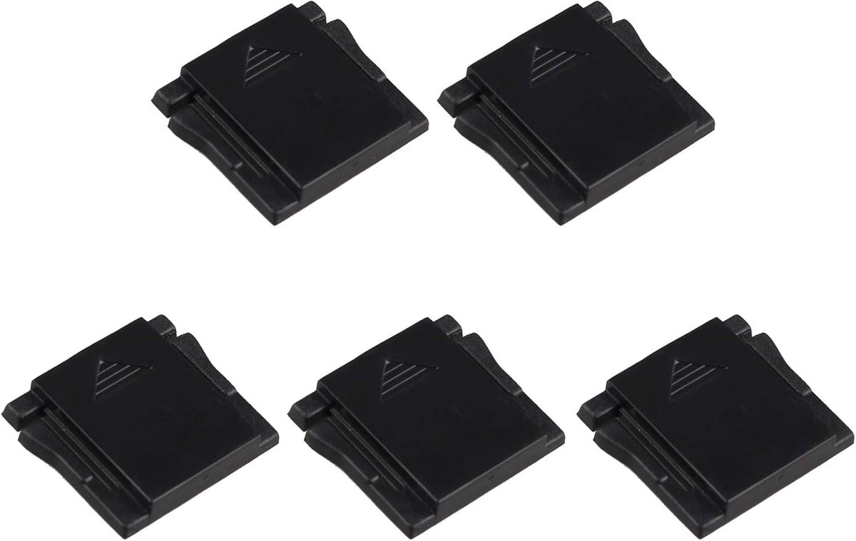 5Pcs Universal Hot Shoe Cover Cap Protector Compatible with 60D 70D 6D 5D3 D750 D610 DSLR Digital Camera - ShopVlot
