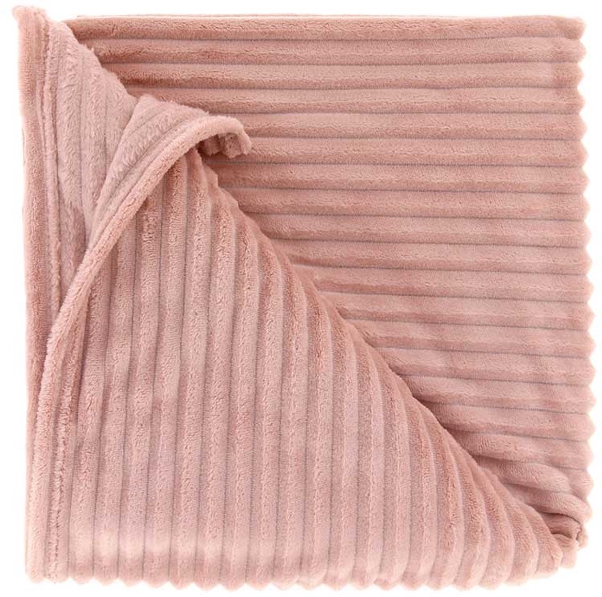 Unique Living Plaid Dez - 150x200cm - Old Pink