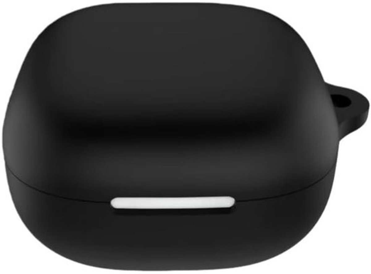 Oplaadhoesjes - Beschermhoes - Voor draagbare oordopjes - Ondersteuning voor draadloos laden - 10.7 x 9.4 cm - Zwart