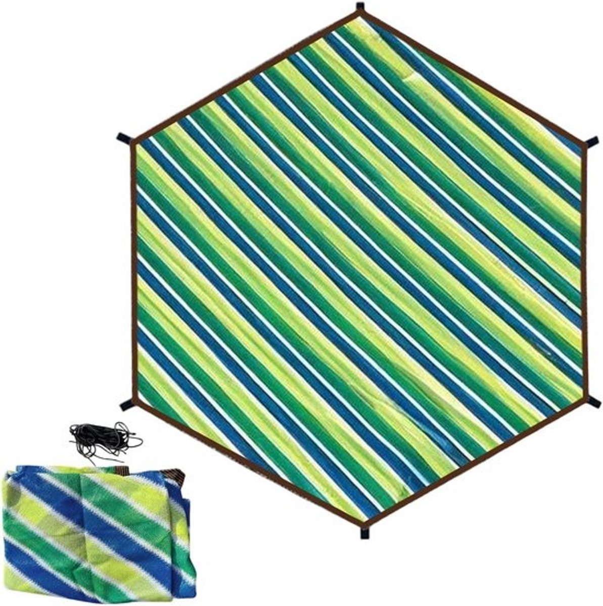 Beschermhoes voor trampoline - Trampolinetent - Tuinentertainment - Scheurbestendig PU-materiaal - 15 voet 6 - Niet gespecificeerd