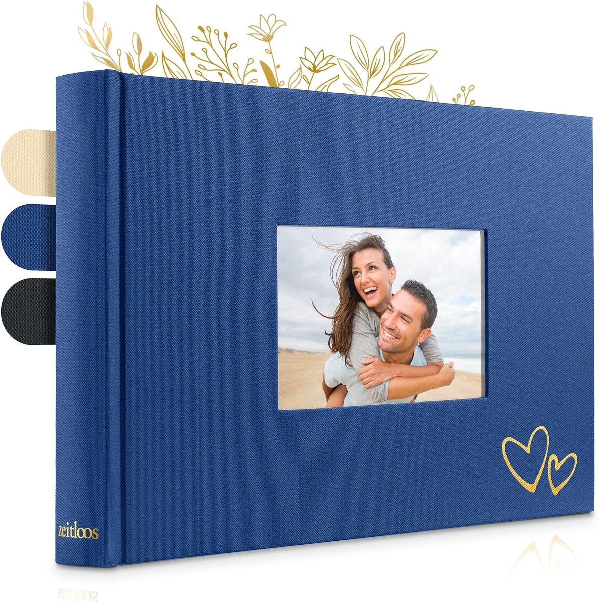 Fotoalbum 150 foto's - kartonnen omslag met venster - perfect voor herinneringen - ShopVlot