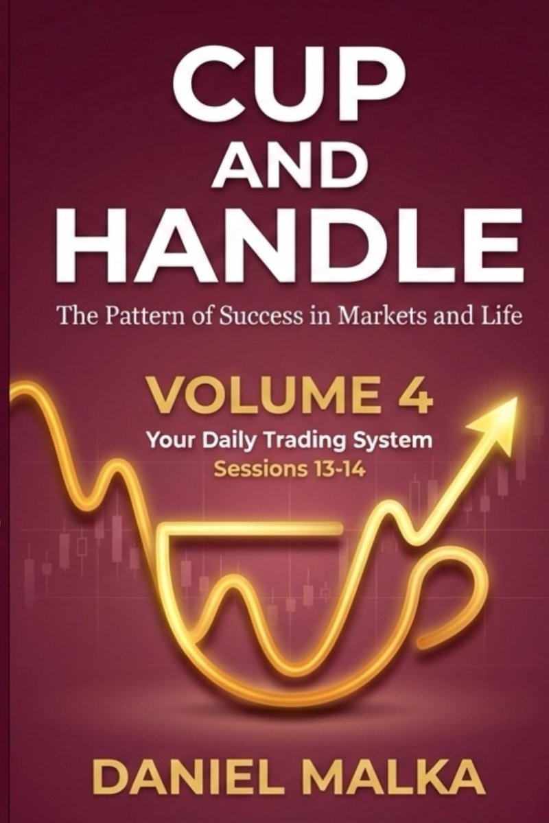 CUP AND HANDLE: Volume 4- Your Daily Trading System( Sessios 13-14) - ShopVlot