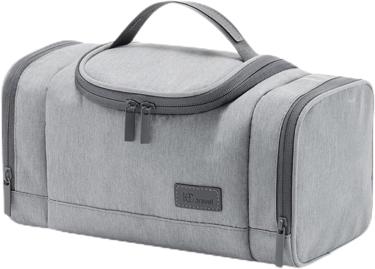 Waterproof Small Toiletry Bag, Travel Toiletry Organizer Kit for Toiletries Accessories, Grey, practical - ShopVlot