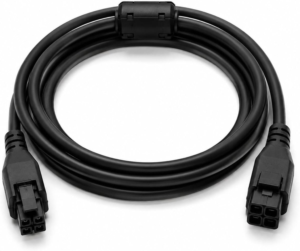 4-Pin Verlengkabel 1 m voor 3D Printer, 22 AWG Anti-Interferentie Kabel, Versterkte PVC Kabel voor Data en Voeding A1/A1 Mini