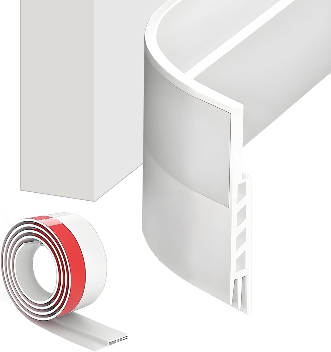 Door Seal Draught Excluder for Doors Self Adhesive Extra Strong Cut to Size for Sound Insulation Wind Protection Dust - ShopVlot