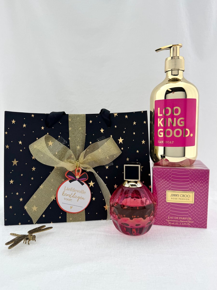 Kerst •Cadeaupakket Dames• Jimmy Choo - Cadeau voor Vrouwen - Perfect Gifts
