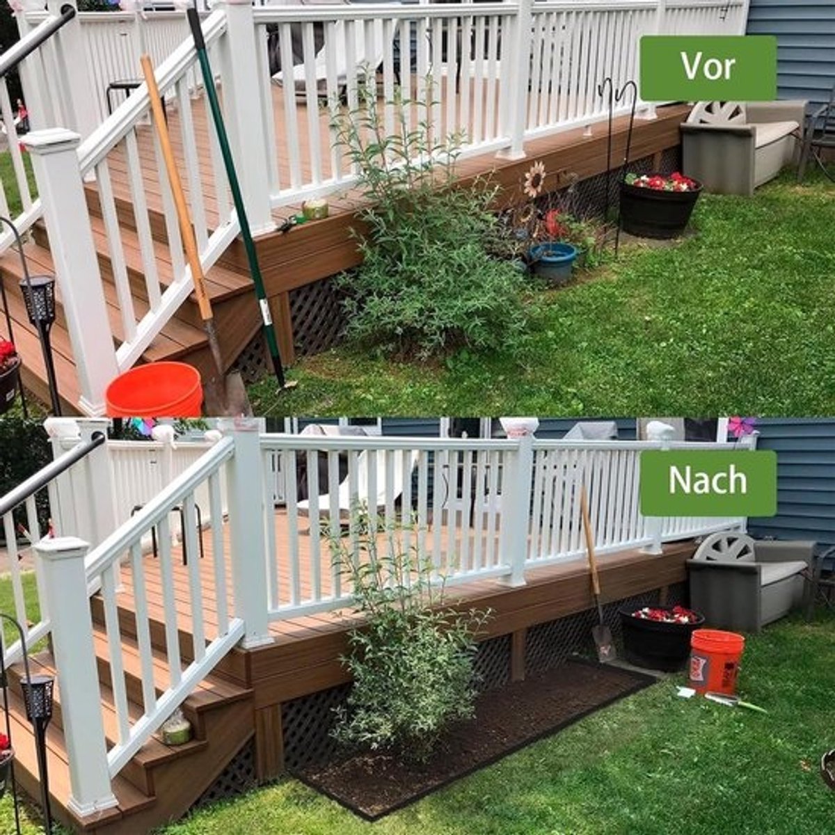 Flexibele grasrand - Kunststof - 20 meter lang - 5 cm hoog - Inclusief 100 grondankers