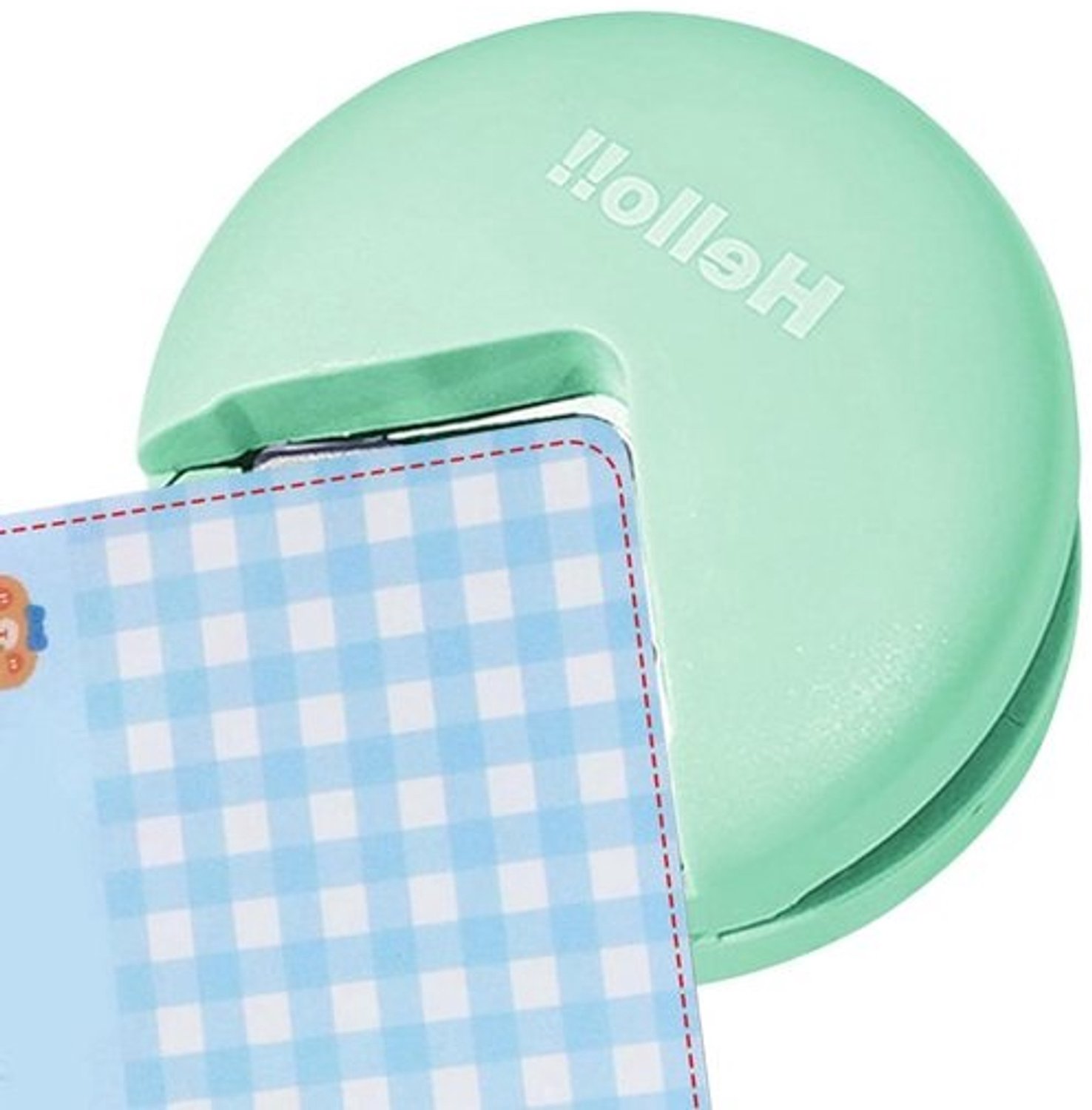 Papier Hoek Afronder - Hoekpons Gereedschap - Kaarten Maken - Efficiënte Afwerking - 4 mm Radius - Groen