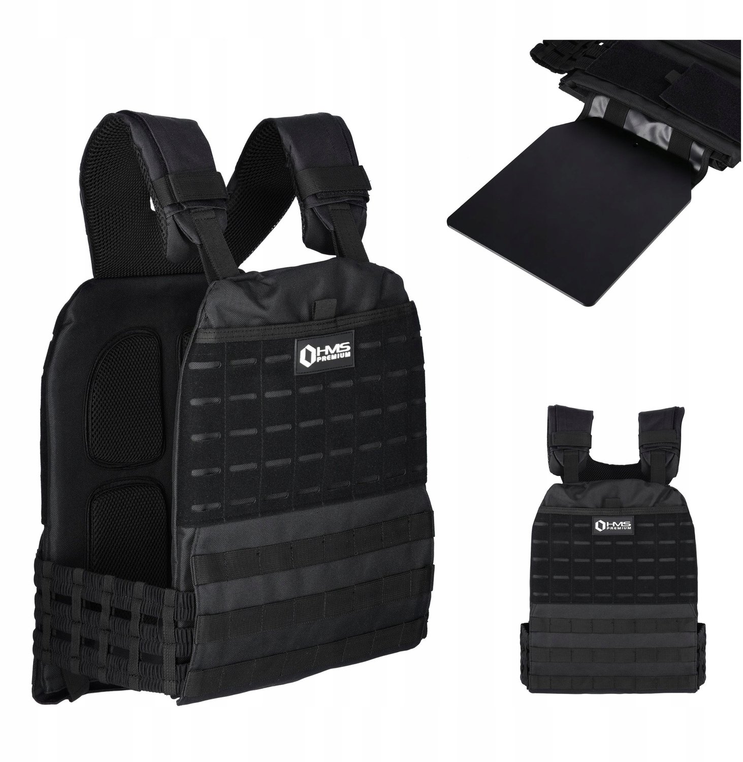 HMS TKO07 Verstelbaar Trainingsvest met Gewicht - 6.5 kg