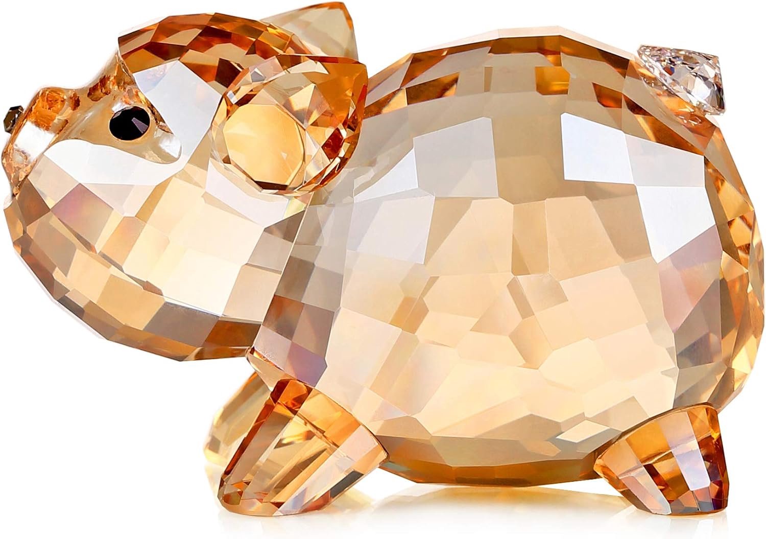 Decoratie craft varkentje - K9 kristal - Schattige verzamelobjecten - Perfect cadeau voor geliefden - ShopVlot