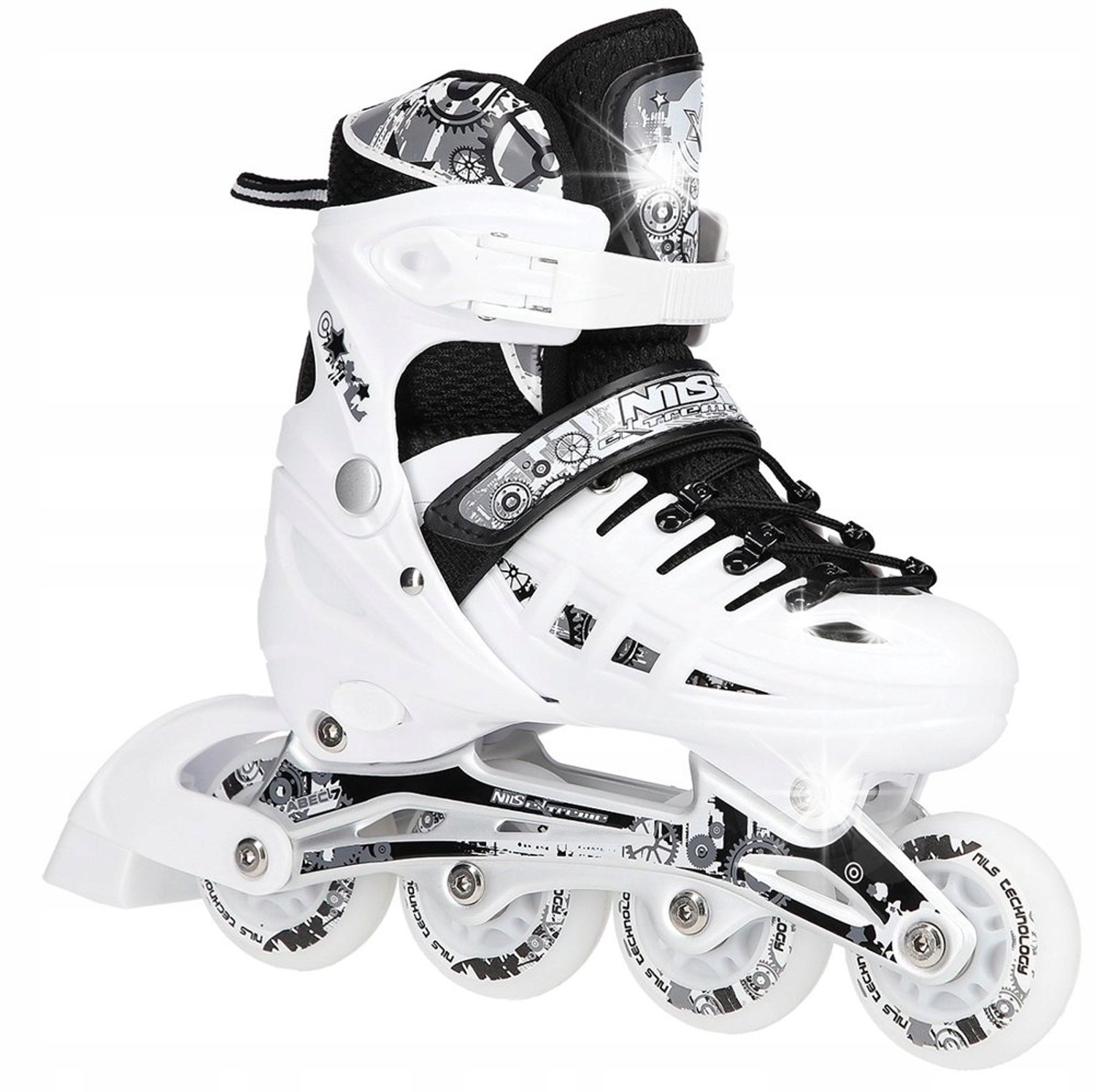 Verstelbare Schaatsen/Skeelers 4-in-1 met LED Wielen