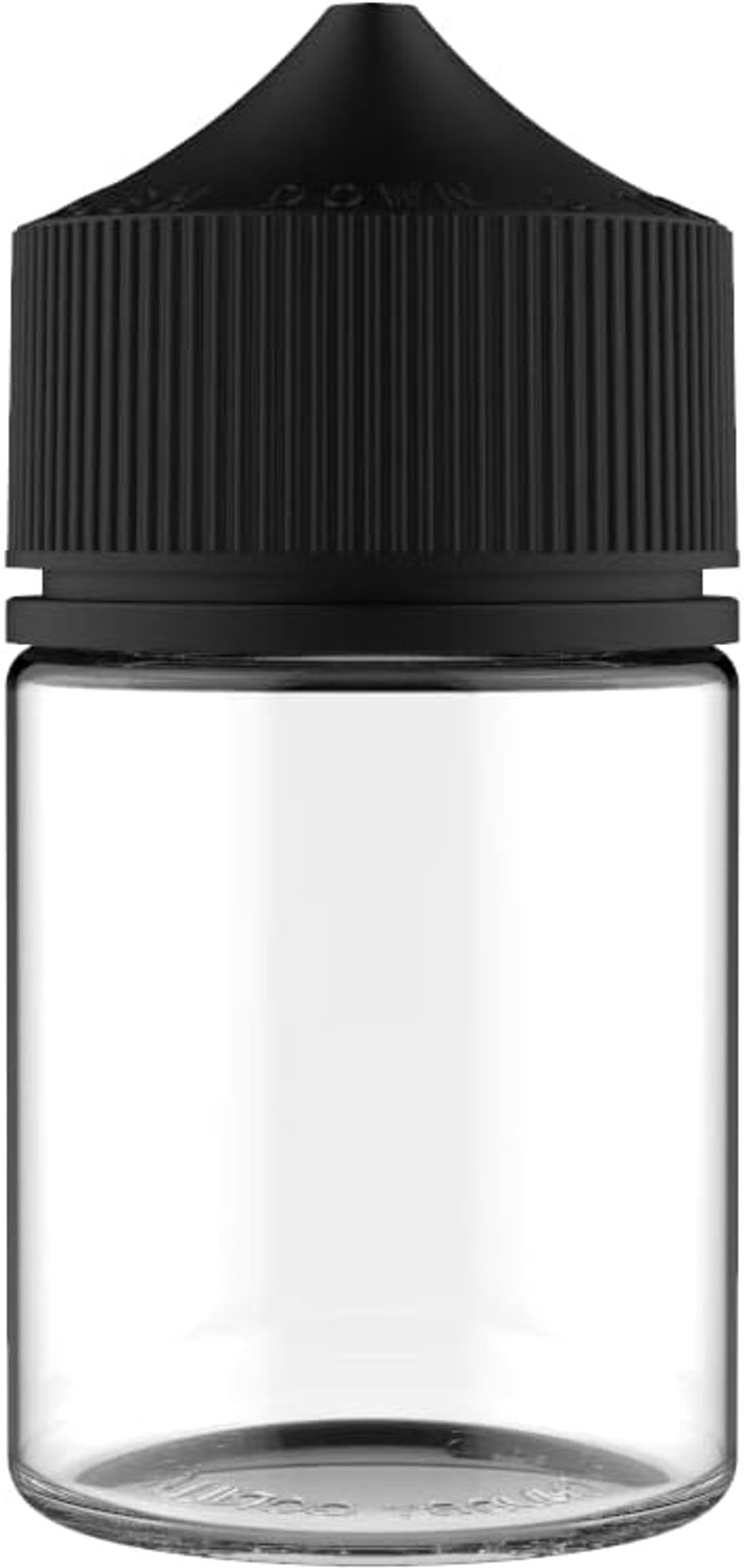 Lege druppelflessen 60ml - PET plastic - Lekvrij - Ideaal voor vloeistoffen en oliën - ShopVlot