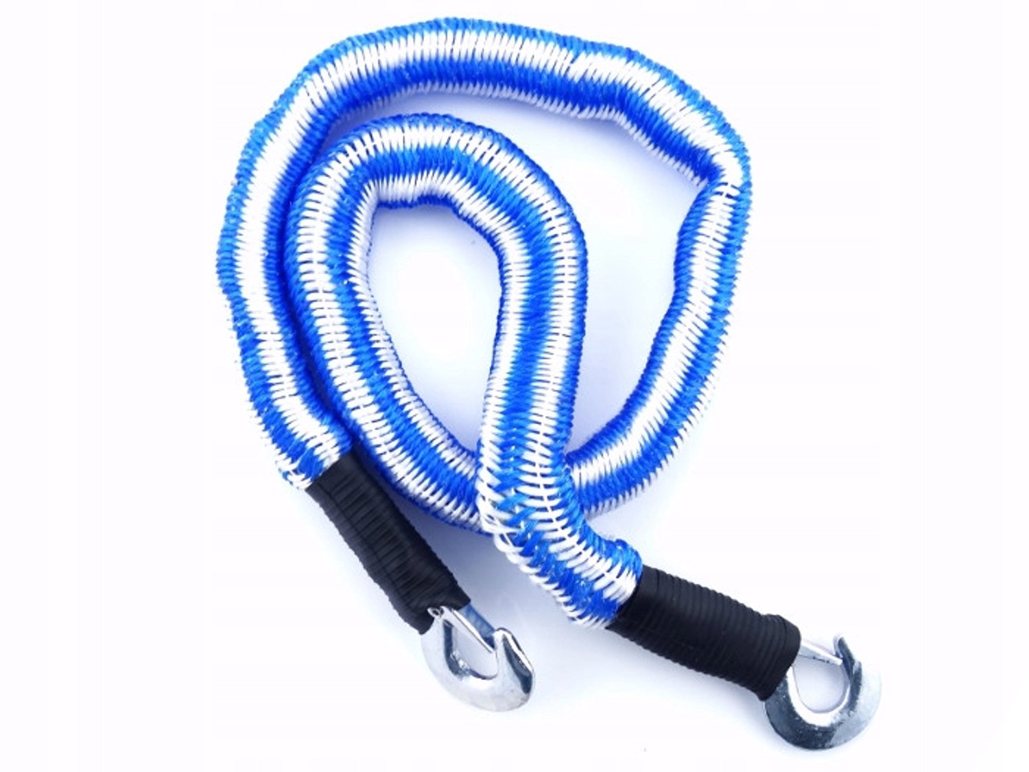 Elastische Sleepkabel 2100 kg - 4 meter met Veiligheidshaken